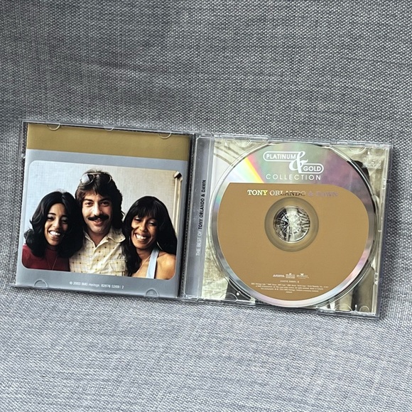 Tony Orlando & Dawn Platinum & Gold Collection Audio CD Music Album - Picture 3 of 8